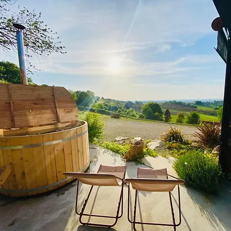 House With Panoramic View & Nordic Bath Ferienhaus *