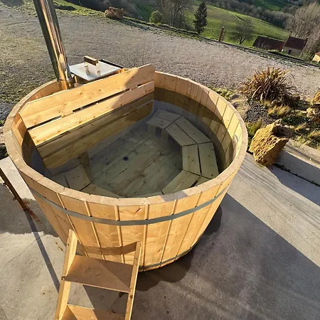 Ferienhaus House With Panoramic View & Nordic Bath Nailhac
